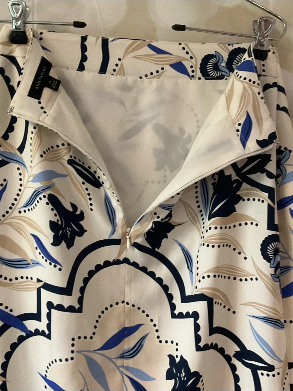 Ann Taylor Floral Print Skirt